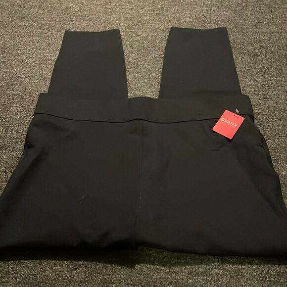 Spanx Brand Black Ponte Ankle Length Leggings Pant Style  NWT Women's Size 3XL - Picture 1 of 6